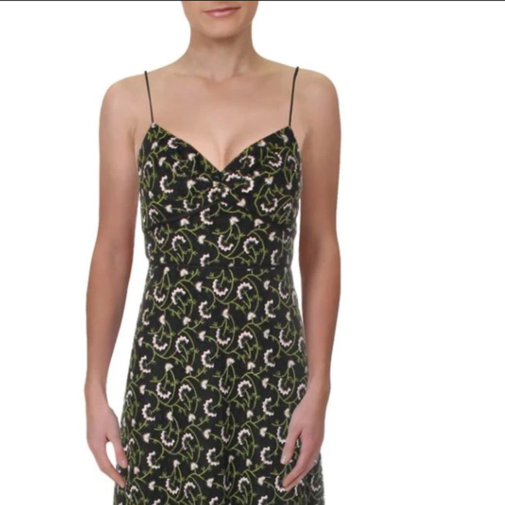 JILL STUART FLORAL EMBROIDERED DRESS